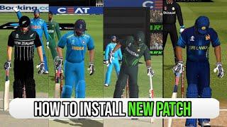 How to install Stark 17 patch  Real cricket 20 new patch  Stark mods