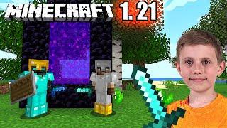 Новый Майнкрафт 1.21 Хитрые испытания. Даник и Папа играют в Minecraft Tricky Trials