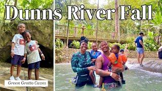 Independence of the Seas  Jamaica  Dunns River Falls + Green Grotto Caves with Kids