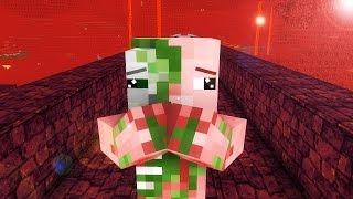 Zombie Pigman Life 1-2 - Minecraft animation