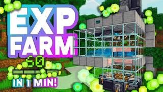 60 LEVELS IN 1 MINUTE IN 1.21 AUTO XP FARM MINECRAFT BEDROCK  CRAZY Allay XP Farm For Minecraft 