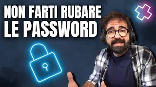 COME GESTIRE LE PASSWORD  con un programma dedicato