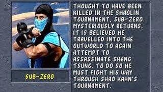 Mortal Kombat II Arcade Sub-Zero Gameplay on Very Hard no Continues