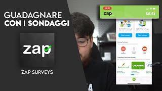 Zap Surveys - Guadagnare con i SONDAGGI  Come Guadagnare Online 2021 