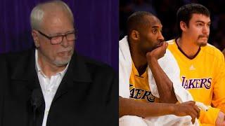 Phil Jackson Gets Emotional Sharing his Proudest Moment of Kobe Bryant