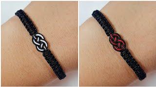 DIY Pulseras de hilo fácil nudo MARINERO  Easy Bracelet  Pulseras de Moda ️