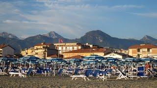 Lido di Camaiore Province of Lucca Tuscany Italy HD videoturysta