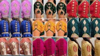 50 + beautiful blouse Baju design  designer blouse sleeves  blouse hand design photos