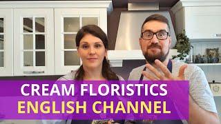 NEW English channel about cream floristics. Welcome