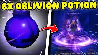 USING 6x OBLIVION POTIONS For MEMORY AURA in ERA 8 of SOLS RNG