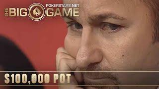 The Big Game S2 ️ E1 ️ Daniel Negreanu vs Tony G $100K POT ️ PokerStars