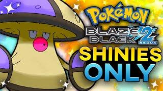 The HARDEST Ds Rom Hack But with Only SHINY Pokemon Blaze Black 2 Redux