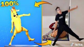 FORTNITE DANCES IN REAL LIFE THAT ARE 100% IN SYNC Original Fortnite Dances in Real Life