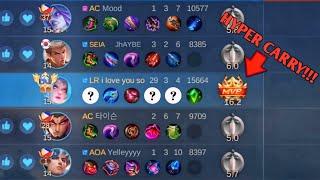 HYPER CARRY KARINA IN SOLO RANKED  29 KILLS KARINA IS INSANE TOP 1 GLOBAL KARINA