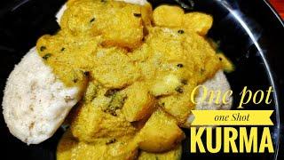 One pot one shot Kurma  #Shorts  Side dish For Idly Dosa Dhaans kitchen