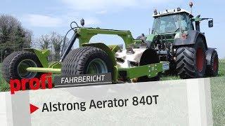 Beatmungsgerät fürs Grünland Alstrong Aerator 840T  profi #Fahrbericht