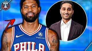 BREAKING Paul George Signing IMMINENT... Shams Reveals Sixers “Leading Suitors” to Land Star