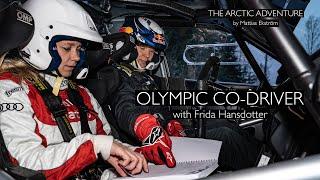 Olympic co-driver Frida Hansdotter