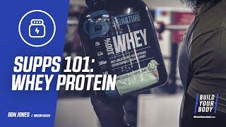 Supplements 101 The Benefit of Whey Protein & Isolate