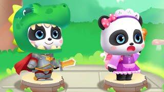 Baby Panda Crystal Adventure #5 - Help Kiki to Collect All Red Crystals Parts - Babybus Game