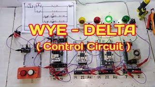 WYE DELTA Control Circuit Wiring Tutorial Tagalog Basic Motor Control Tutorial