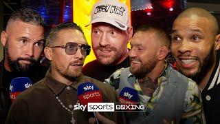 Fury McGregor Usyk & others react to KO in DuboisJoshua 