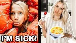 OH NO PRESLEE is SiCK  Large Family Vlog