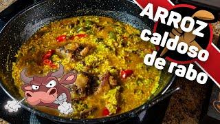 ARROZ CALDOSO de rabo. Испанская классика - рис с бычьим хвостом.