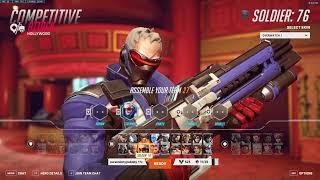 32K DMG HUMAN AIMBOT GALE SOLDIER 76 SEASON 11 GAMEPLAY OVERWATCH 2