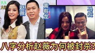 65.名人八字之赵薇八字分析：赵薇究竟为何被封杀？是否与马云有关？八字案例八字学习明星八字