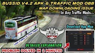 Bussid v4.2 Map Downloading Issue Solved In Any Traffic Mods  Problem Solved #Bussid