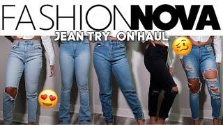 FASHION NOVA JEAN TRY ON HAUL SIZE 5