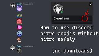 Use nitro emojis for free no download