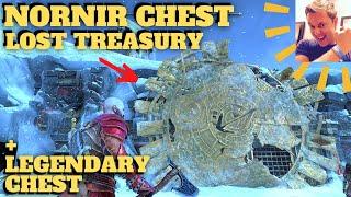 God of War Ragnarok - Nornir Chest Lost Treasury Legendary Sigruns Curse Gold Shield Midgard