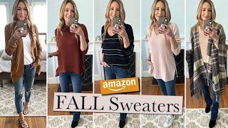 Cozy Affordable Fall Sweaters  Try-On Haul