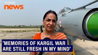 25 yrs but memories of Kargil war still fresh’ Martyred squadron leader Ajay Ahujas wife