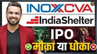 Inox CVA IPO & India Shelter Finance IPO  New #IPO in Share Market Review