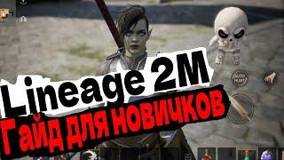 Lineage 2M ГАЙД ДЛЯ НОВИЧКОВ ОТ НОВИЧКА ПРАВИЛЬНЫЙ СТАРТ В Lineage 2 m в России