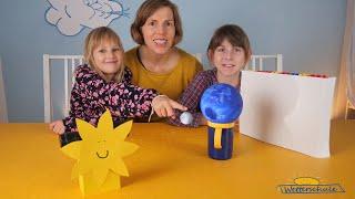 Sonnenfinsternis für Kinder erklärt 