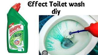 How to make Toilet wash DIY  Very potent and active toilet wash