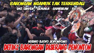 DETIK2 BARONGAN DISERANG PENONTON  BARONGAN NGAMUK JARANAN KUDHO DJOYO SOPONYONO