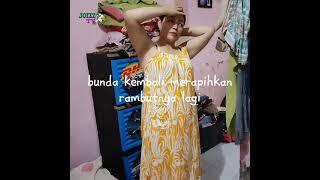 Bunda Siap mandi.. langsung Pake Baju