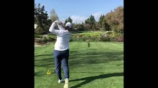 Mina Harigae golf swing motivation Have a good game Dear Ladies all over the golf #bestgolf