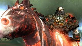 God of War 2 Barbarian King Boss Fight 4K 60fps