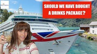 P&O Cruises Aurora Bar Drinks & Drink Package Review