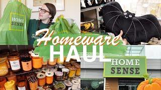 SHOP WITH ME Homesense Autumn + Halloween 2022  VLOG & HOMEWARE HAUL