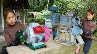 Reviving and Repairing Rice Mills and Lawn Mowers with a Genius Girl