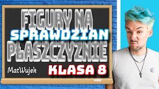 FIGURY NA PŁASZCZYŹNIE - SPRAWDZIAN - matwujek E8