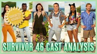 Survivor 46 Pre-Season Cast Analysis