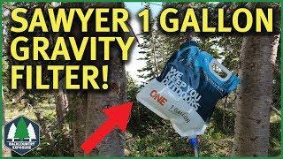 Sawyer 1 Gallon Gravity Filter System  Only 8.3 Ounces